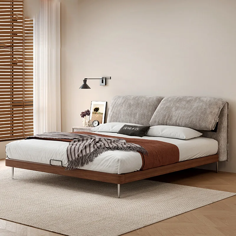 

Simple Bedroom Bed Frame Double Human Dog Loft Modern Sofa Massage Bed Headboards Sleeping Letto Matrimoniale Trendy Furniture