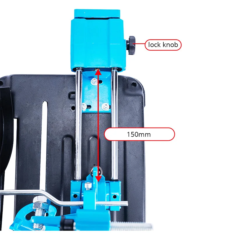 Upgraded Angle Grinder Stand Sliding DIY Cutter Support Aluminum Bracket Holder iron base Suitable for 100/115/125mm angle grind