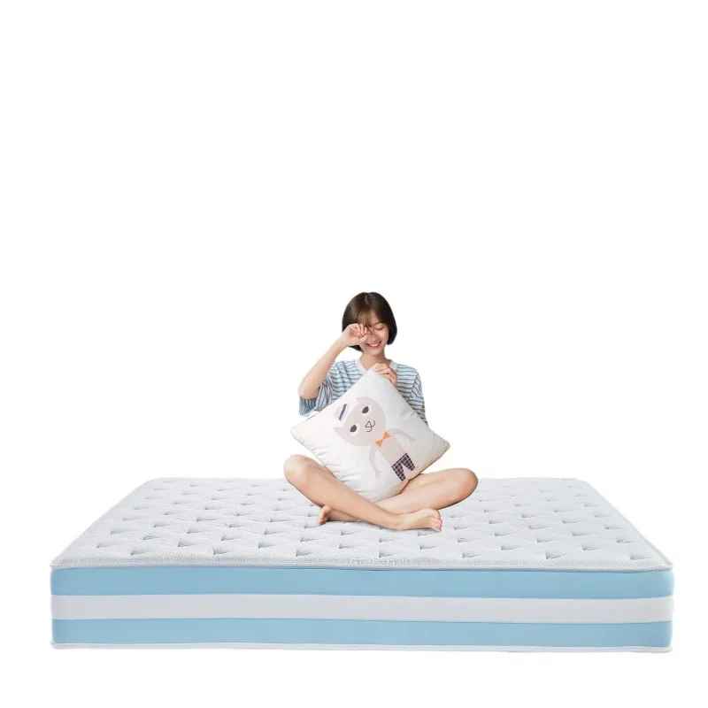 

Constant temperature memory cotton mattress, soft and hard double-sided sleeping feeling 25CM thickened independent bag spring