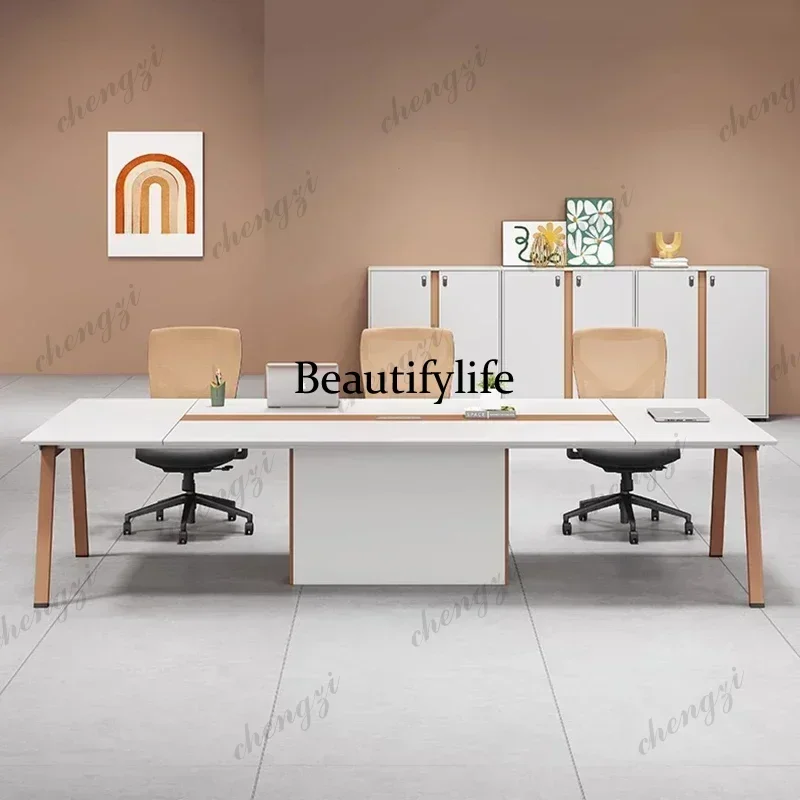 A74Designer Reception Office Desk Desk Study Storage Computer Table Office Desk Multifunctional Mesas Escritorio Trendy Furni