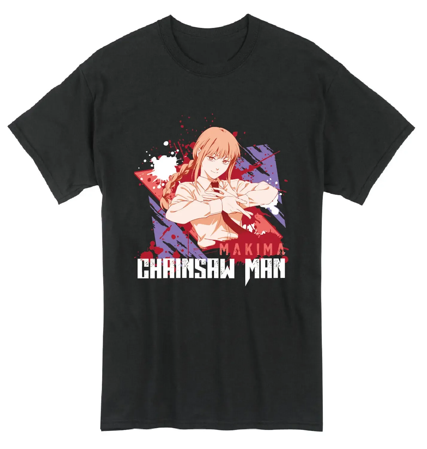 

*Legit* Chainsaw Man Control Devil Makima Anime Unisex Official T-Shirt #491581