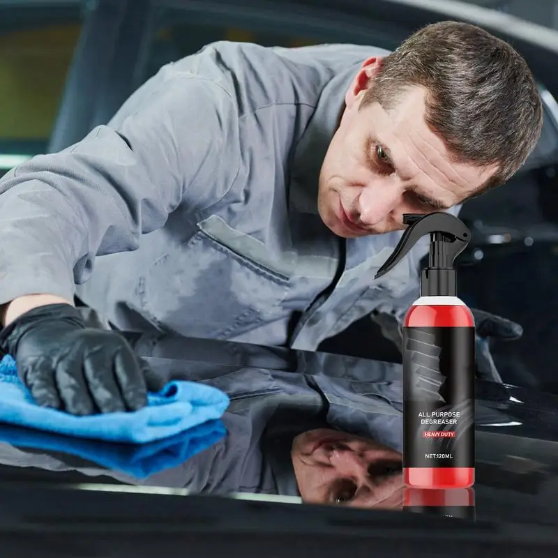 Car Degreaser Car Cleaner Coating Spray 120ml Car Exterior Cleaner For Trucks Cars Car Coating Agent Automotive Cleaner Coating