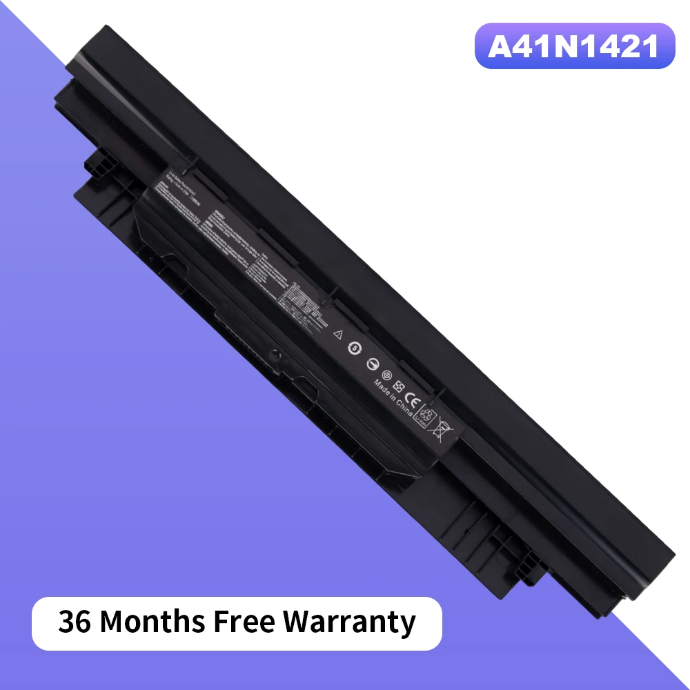 A41N1421 بطارية الكمبيوتر المحمول ل Asus P2530U/UA P2520L P2520LJ/SA P2430U/UJ P2440U PU450C PU451E PU451LA ضمان مجاني لمدة 36 شهرًا