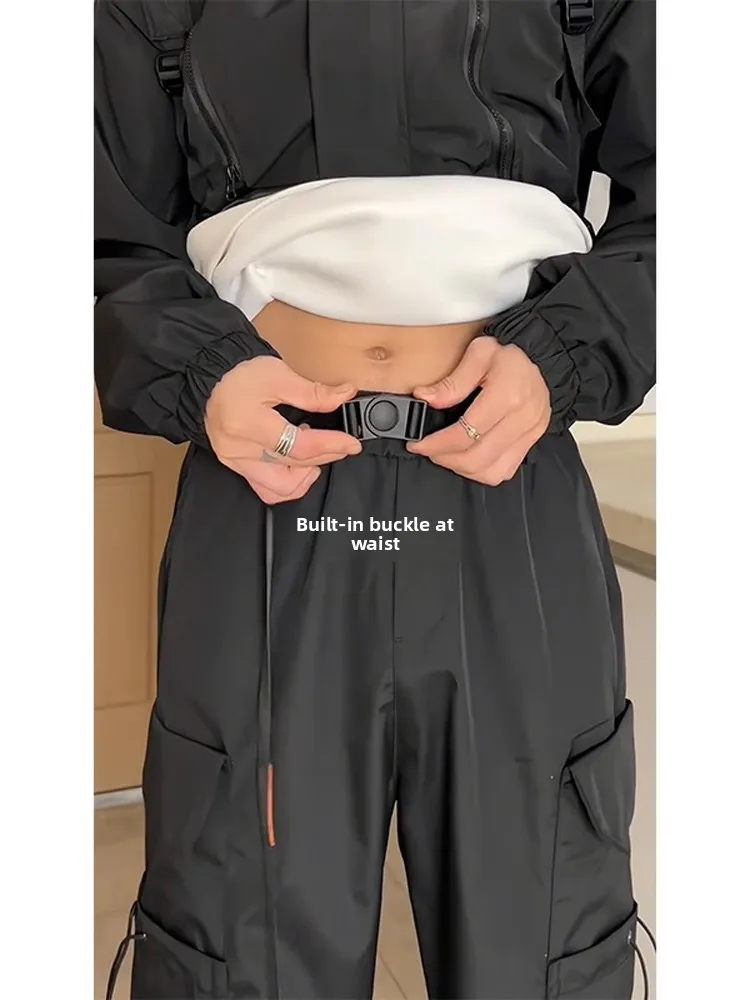 

Мужские зимние брюки с флисовой подкладкой, водонепроницаемые, ветрозащитные, прямого кроя, для работы, катания на лыжах, активного отдыха, повседневные