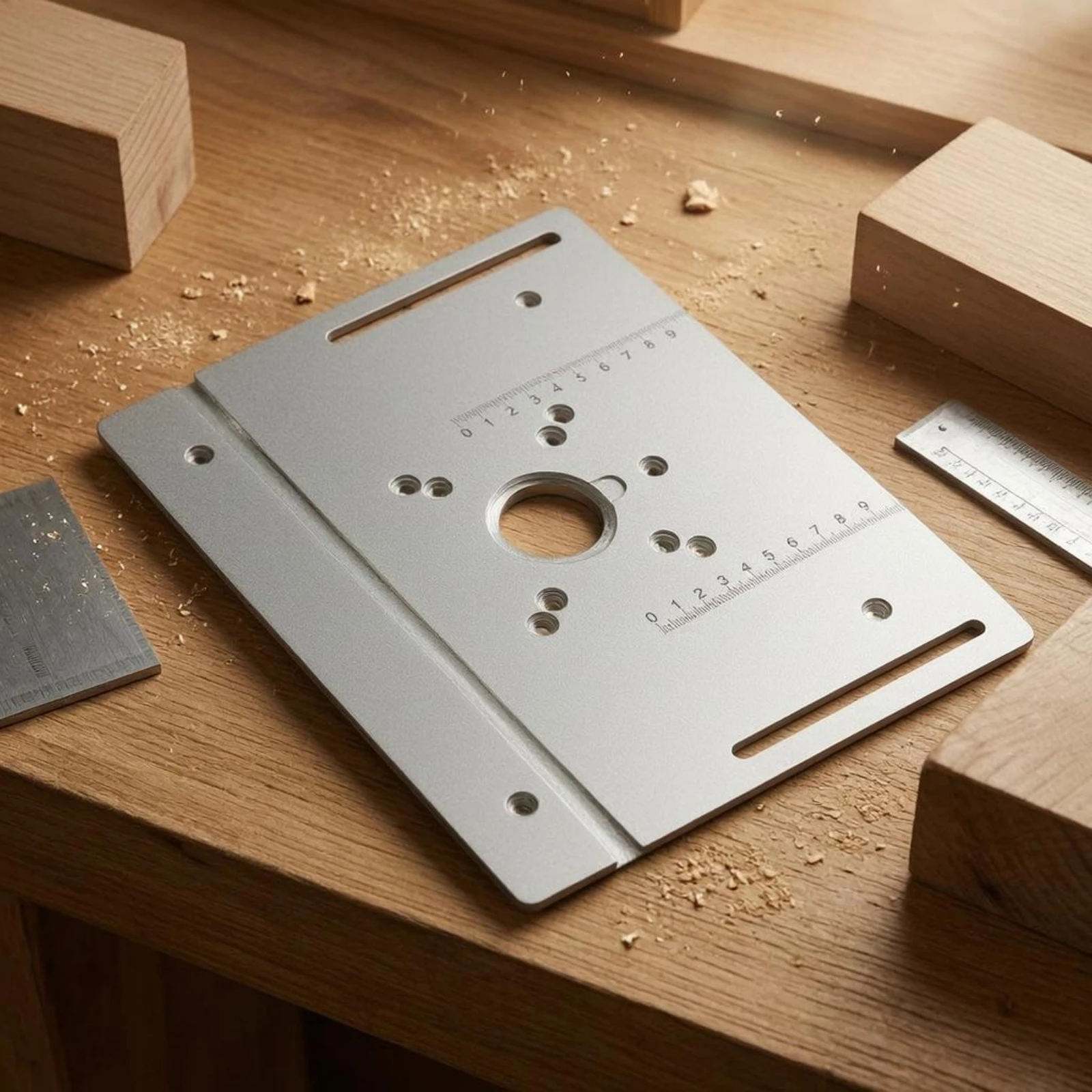 Yönlendirici Masa Ekleme Plaka - Woodworking Router incelemesi ve fiyatı