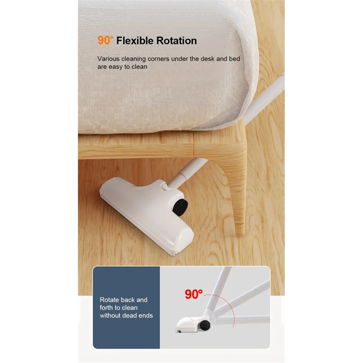 A14G-12000Pa Handheld Wireless Vacuum Cleaners Rechargeable Household Cordless Button Vacuum Cleaner for Car Home Pet Hair