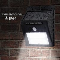 20 LED Solar Motion Sensor Wall Light 3 Mode Waterproof Light For Front Door Backyard Garage Balcony Outdoor Solar Wall Lamp