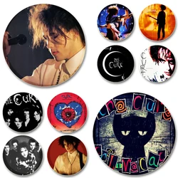 32/44/58mm The Cure Rock Band Badge Stylish Classic Creative Brooches Handmade Tinplate Enamel Pins for Backpack Accessories Hat