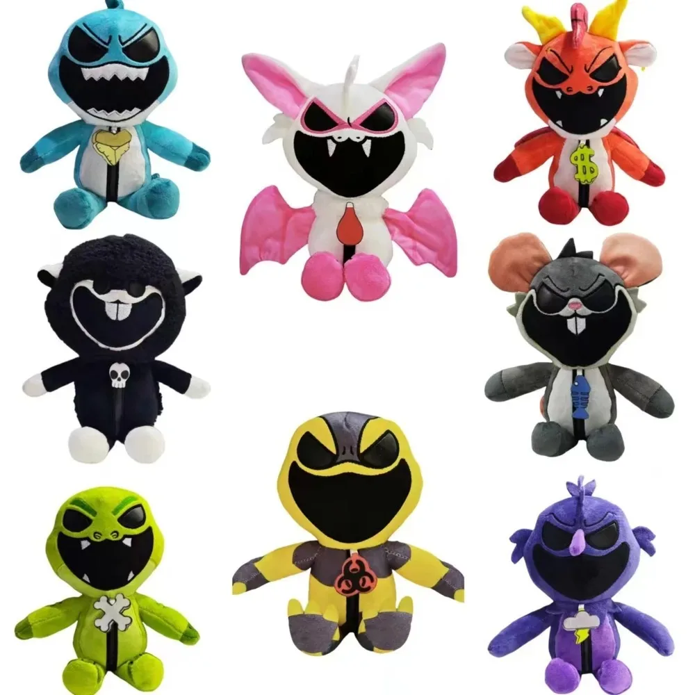 New 30CM Nightmare Critters Plush Toy Nightmare Lamb Anime Fluffty Toy Animals Game Role Doll Christmas Plush Toy Gifts for Kids