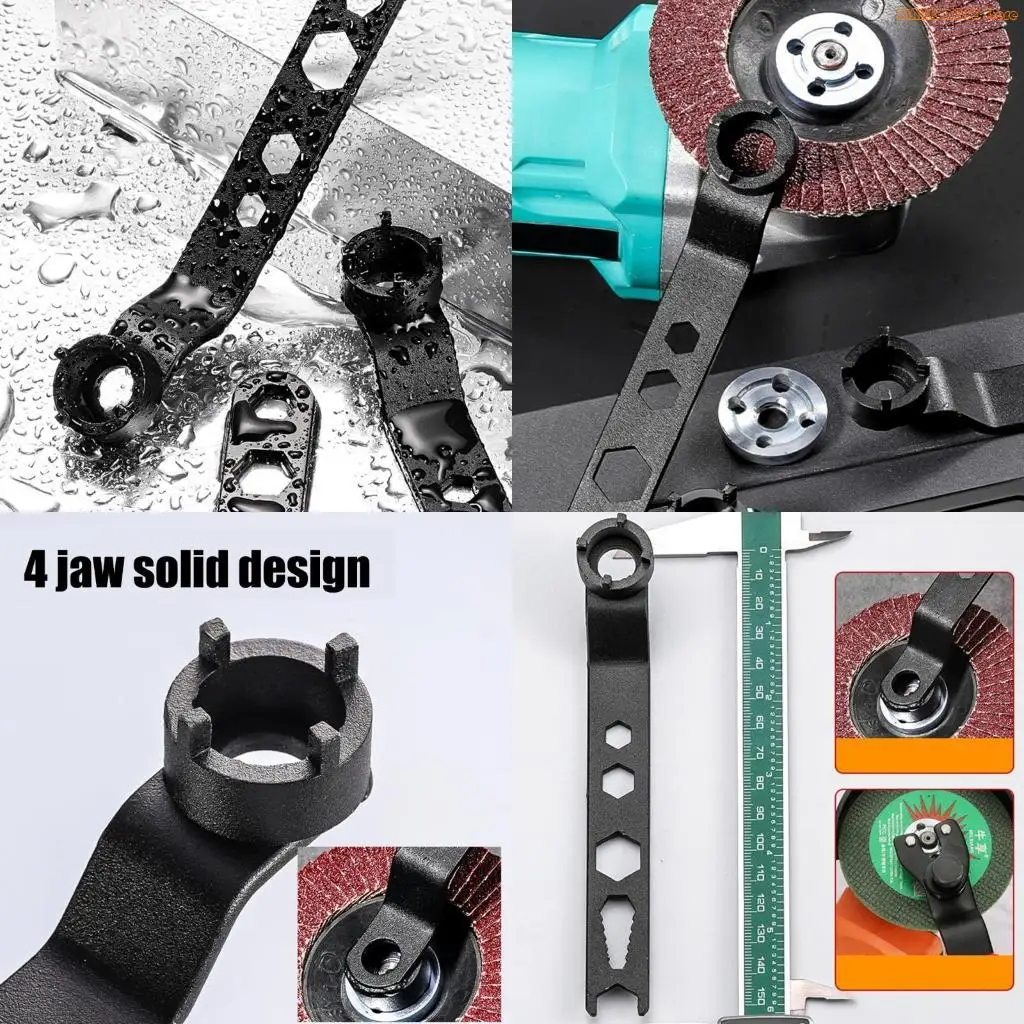 K1AE Four Claws Grinder Wrench 150mm Hands Adjustment Removal Metal Wrenchs For 100 Type Grinder Disassembly