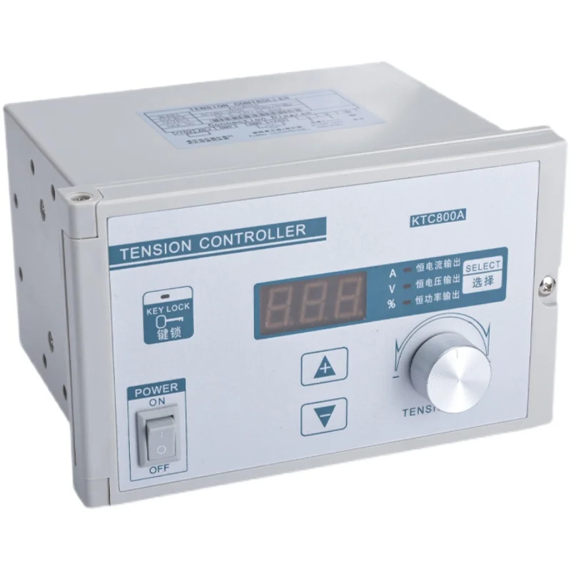 

Контроллер магнитного натяжения порошка KTC800A800B Ручной автоматический контроллер 002 Тормозная магнитная порошковая муфта