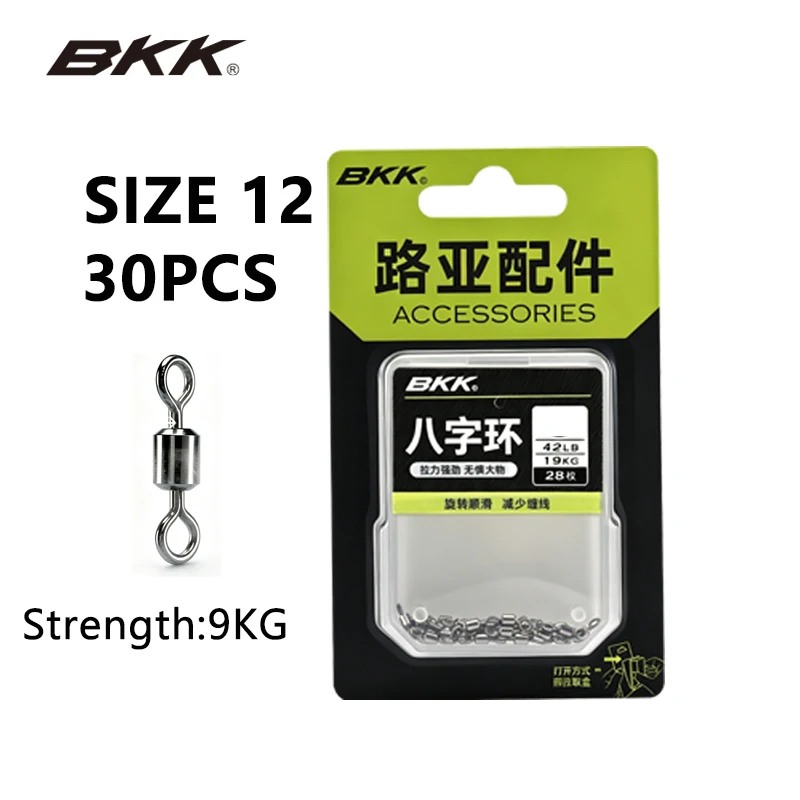 BKK RVS Visserijwartel 8 #   42LB Hoge Sterkte Lijnconnector Zoutwater Zoetwater Accessoires