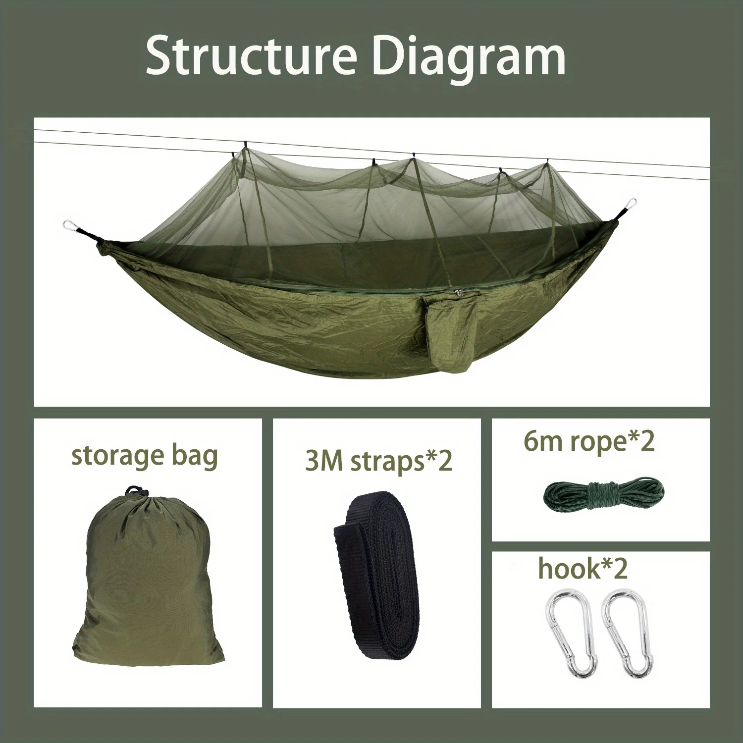 Thumbnail 2 - #6 Best Selling Hammock with Stands