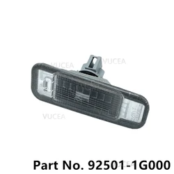 Kia Rio 4D 5D 2006 - 2011 OEM 92501-1G000 92502-1G000 용 고품질 정품 트렁크 라이센스 램프 LH RH 925011 G000 925021 G000