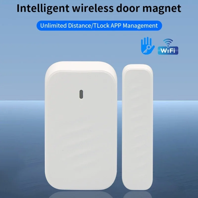 Adjustable Wireless Discreet Entry Detector Suitable For Door Window Home Security Alarm Real Time Open Alerts F19E