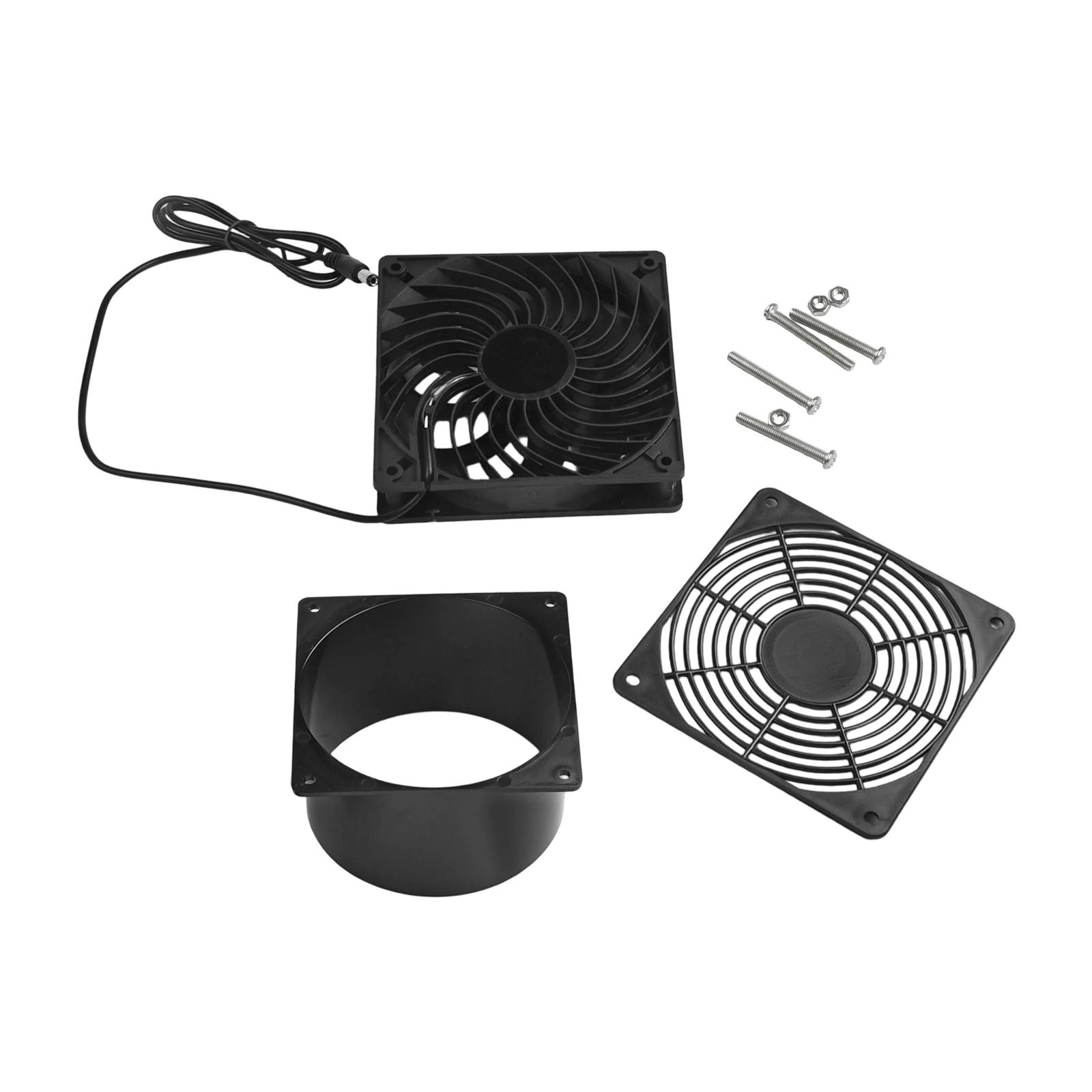 

Солнечный вентилятор для приготовления пищи, фланцевый вытяжной вентилятор для ванной комнаты, вентилятор с солнечной панелью 120*120*100 мм, универсальный для дома