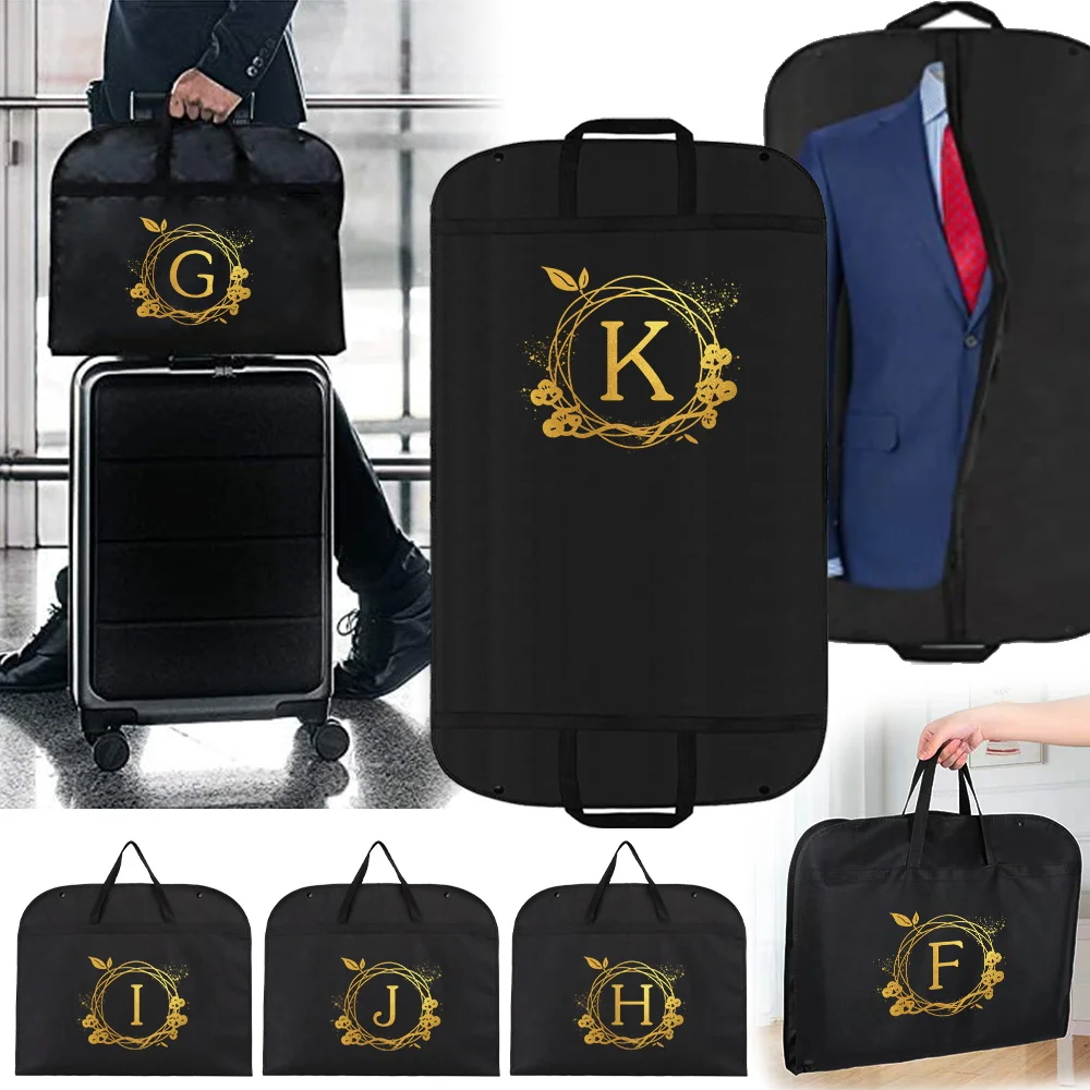 Dustproof Clothing Covers MoistureProof Western Suit Coat Dust Cover Storage Bag Hanging Garment Bags Organizer Handbag