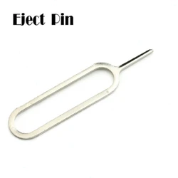 1000pcs Universal Metal Sim Card Tray Ejector Eject Pin Key Removal Needle Opener for Mobile Smart Phone