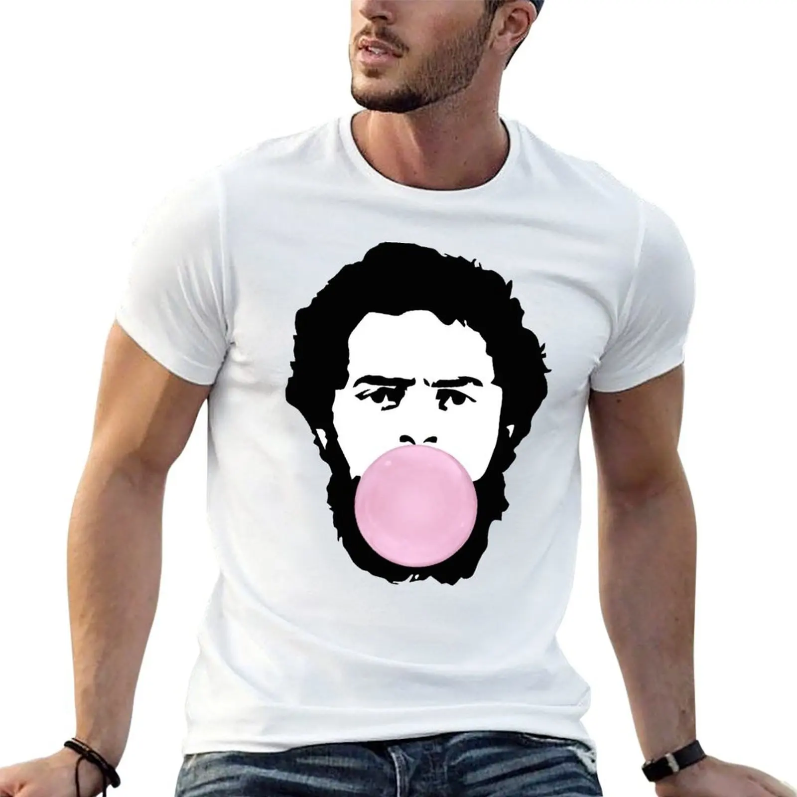 Lula 13, Lula Presidente, Lula com chicletes, 2022 Camiseta masculina, camisetas de algodão para homem, camiseta gráfica engraçada