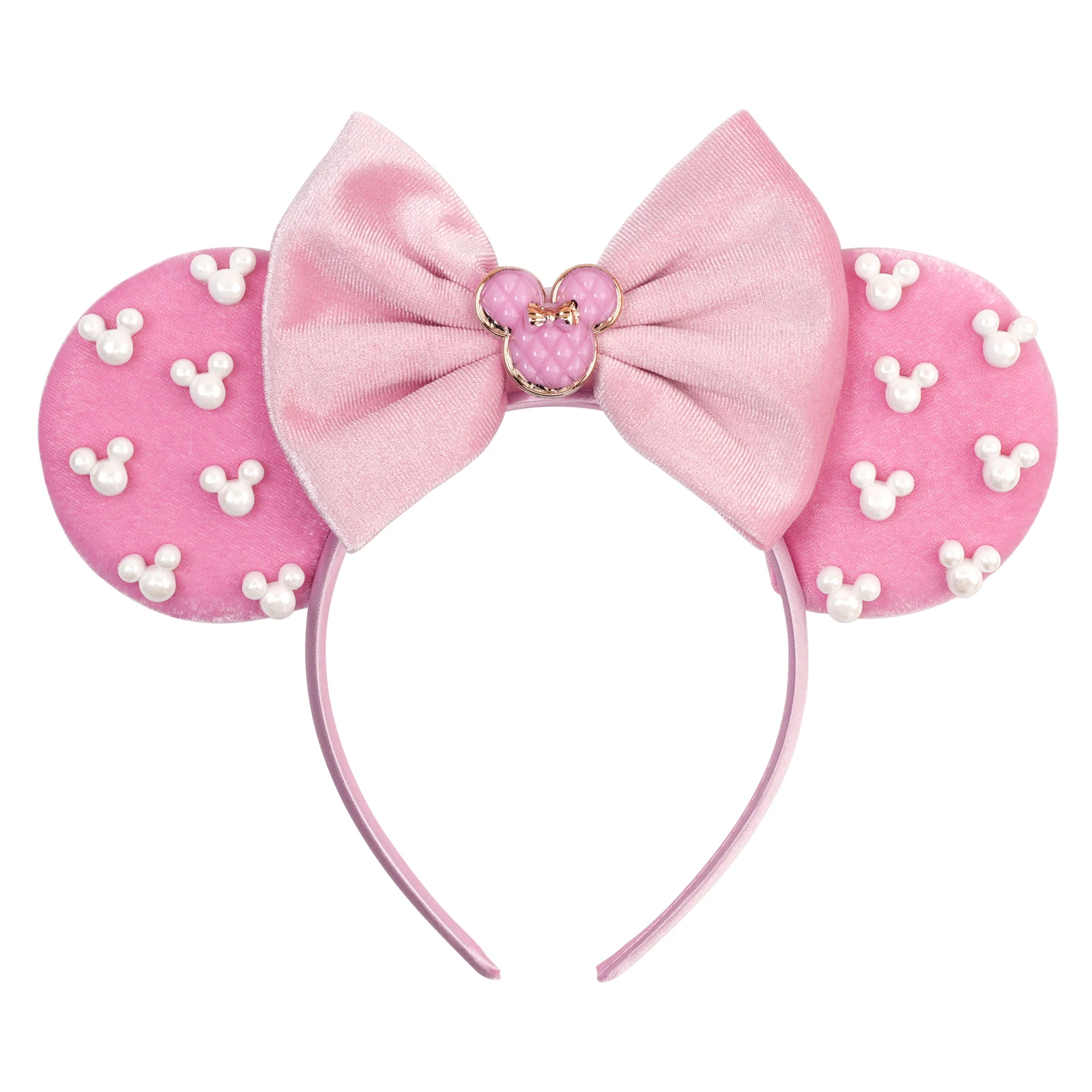 Disney Cartoon Niedliche Stirnbänder für Kinder, Geburtstag, Mädchen, Haarschmuck, Frauen, niedliche Mickey-Mouse-Ohren, Haarbänder für Erwachsene, Party-Geschenk