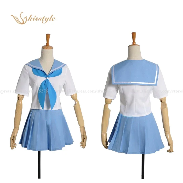 Kisstyle Fashion KILL la KILL Mako Mankanshoku Uniform Dress Cosplay Costume  COS Uniform Clothing,Customized Accepted