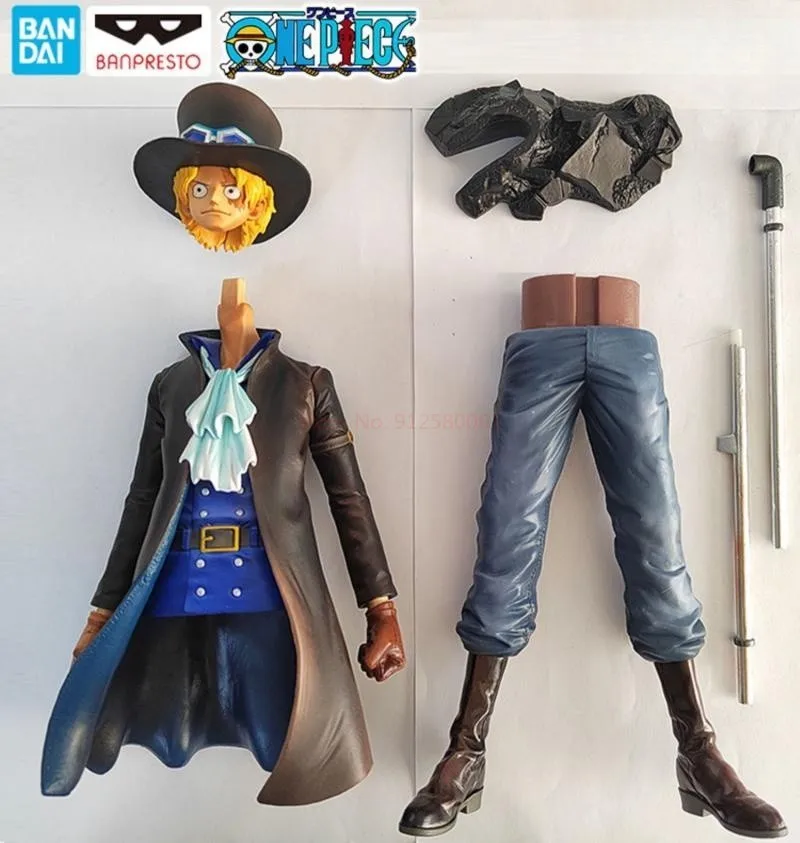 Banpresto Chronicle The Sabo figura modelo Bandai, modelo de Pvc genuino de Japón, muñeca de una pieza, colección de juguetes, regalo para niños