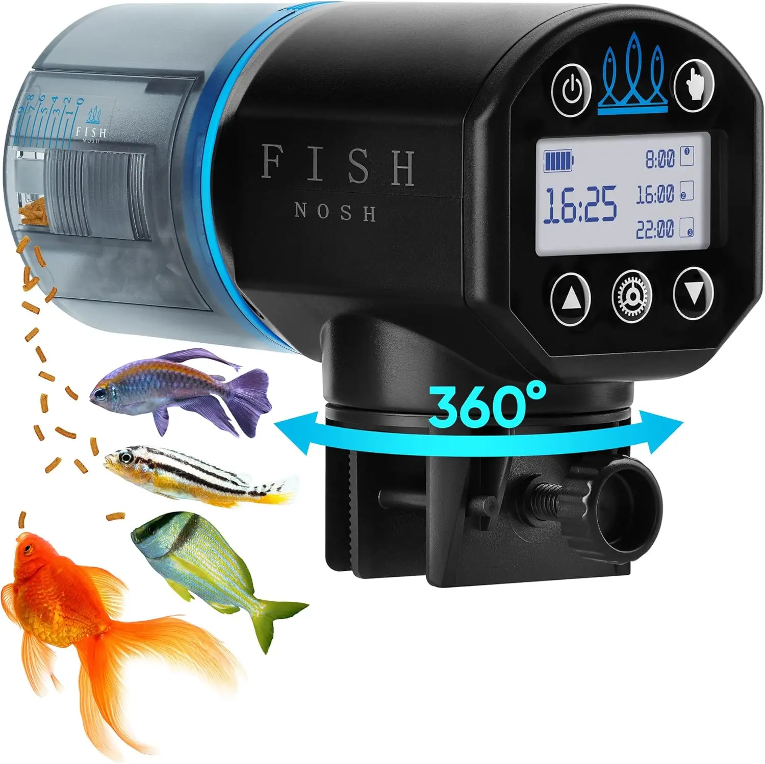 Wifi Controlled Aquarium Products Fish and Shrimp Trough Intelligent Dispenser Timer Goldfish Feeder