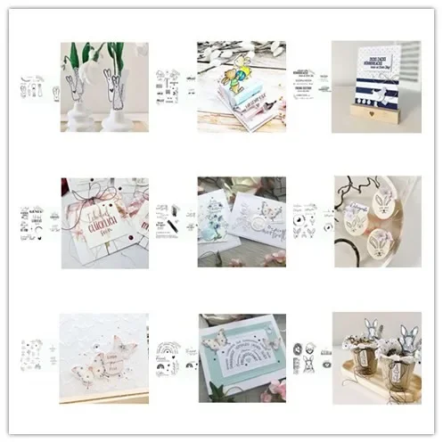 Neuankömmling Presell Ostern stirbt und Stempel für DIY Scrap booking/Fotoalbum dekorative Prägung DIY Papier karten