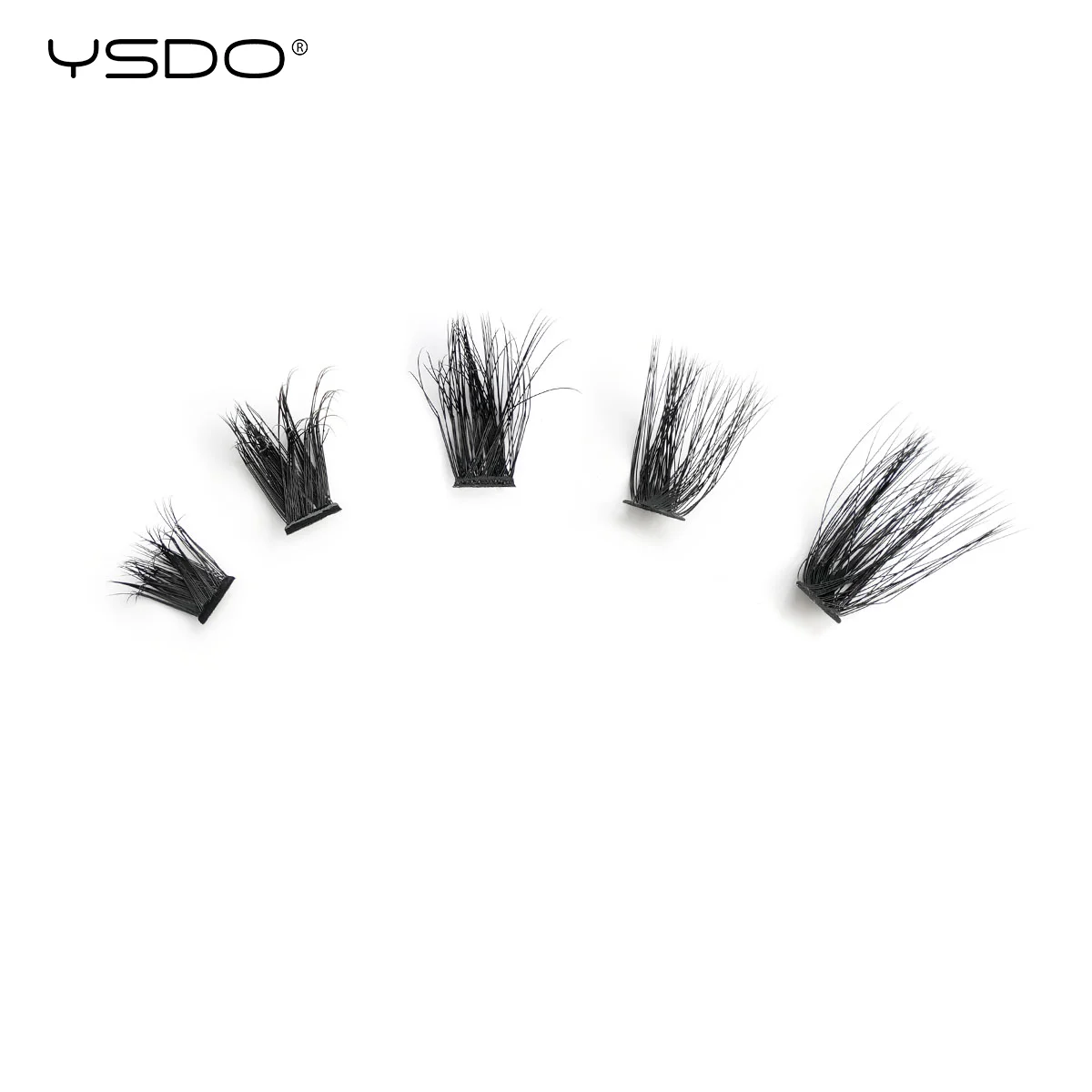 YSDO 10/14 Reihen natürliche Wimpernverlängerung vorgefertigte Volumenfächer einzelne Wimpern Nerz falsche Wimpern Cluster Wimpern Make-up Zilien – Detail 9