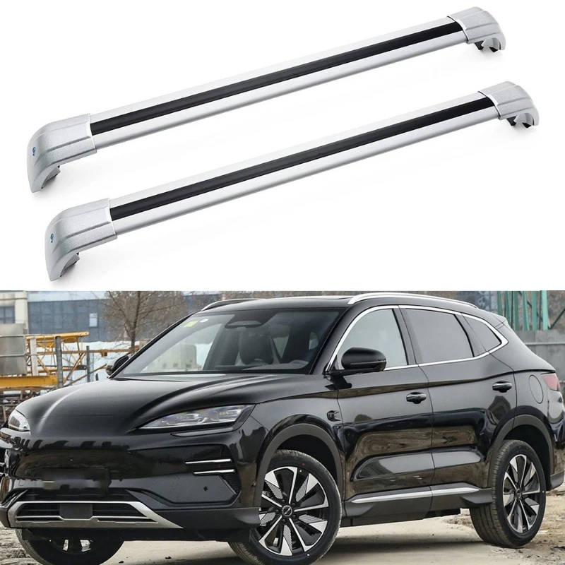 Suitable for BYD Song Plus Pro L Roof Rack Crossbars Cars Suitcase Holder Aluminum Alloy Roof Racks Automobiles Accessories