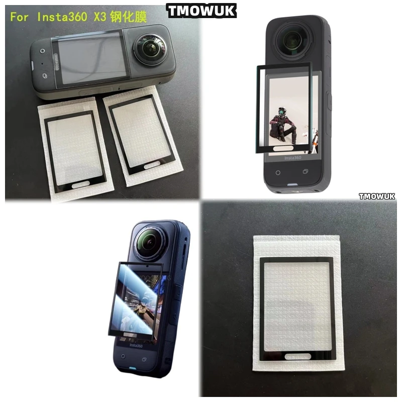 

PMMA Anti - Scratch Screen Film For Insta360 X3 X4 X5 GPS 3D Curved Flexible Full Cover