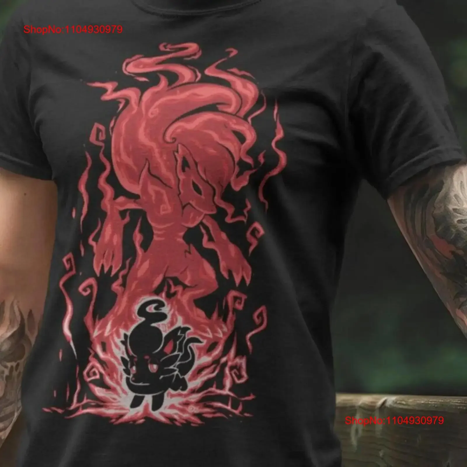 Camiseta The Ghost Fox Within Phantom Evolves Hisuian zoroark, videojuego zorua moninspired, vintage, lavado, suave, informal