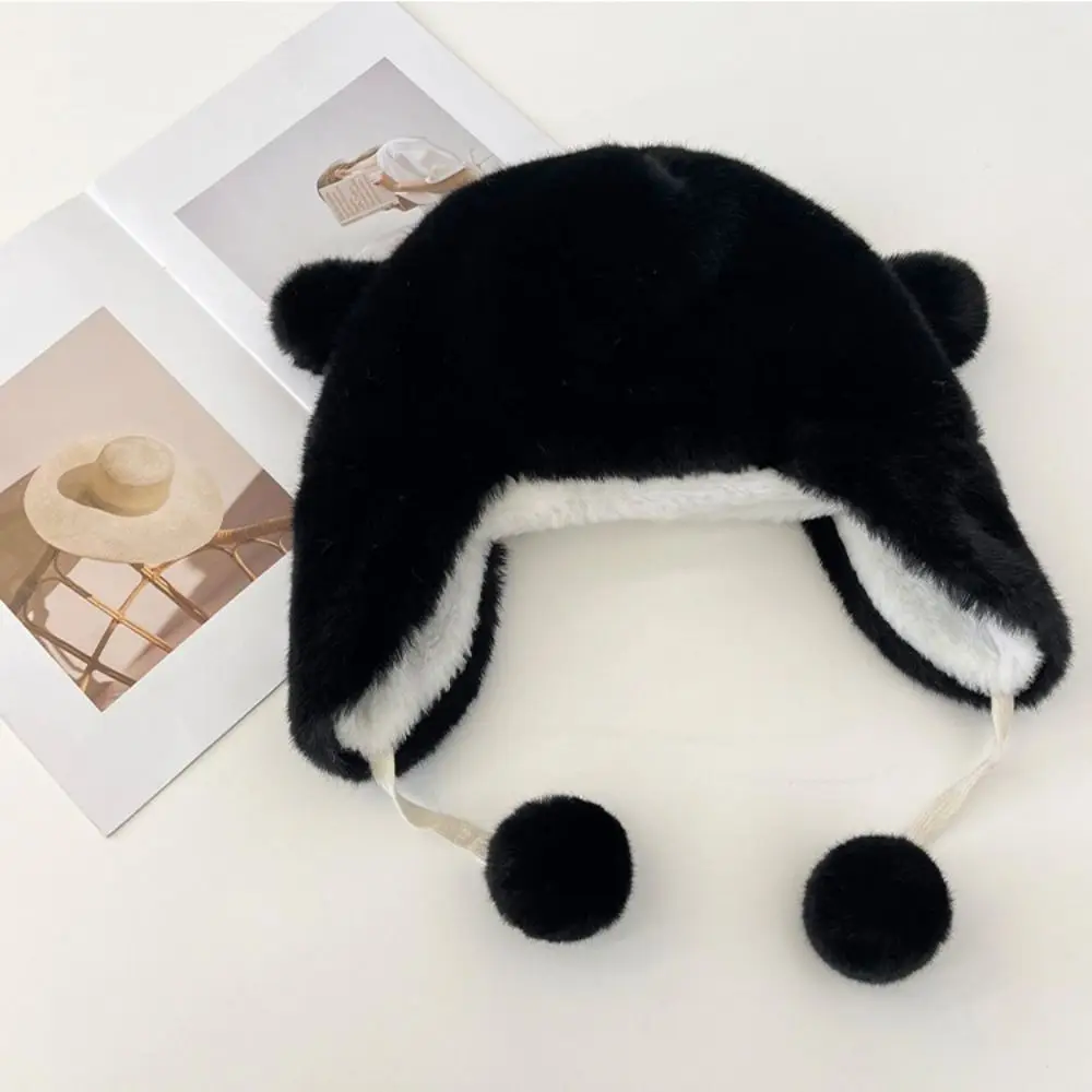 قبعة أذن البطريق للأطفال والكبار ، قبعات سميكة مقاومة للرياح ، قبعات قطيفة ، دافئة ، حماية باردة ، حلوة ، لطيفة ، هدايا ، شتوية