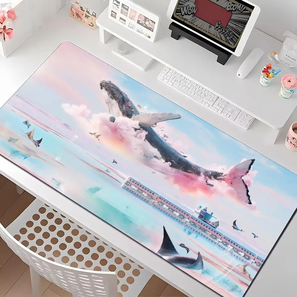

Fantacy Dreamlike Mouse Pad Multiple Sizes Large Square Computer Office Game Table Mats Rubber Anti-slip Mousepads