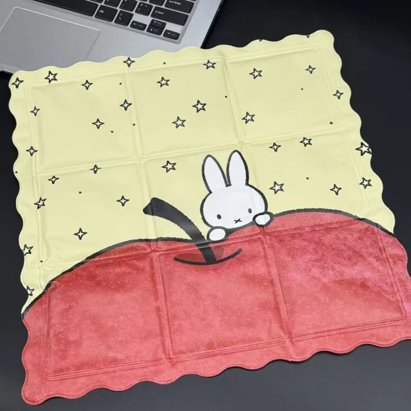 Cartoon Kawaii New Style Ice Pad Office Summer Student Classroom Dormitory Cool Down Artifact Cool Pet Cushion Good Looks Miffy
