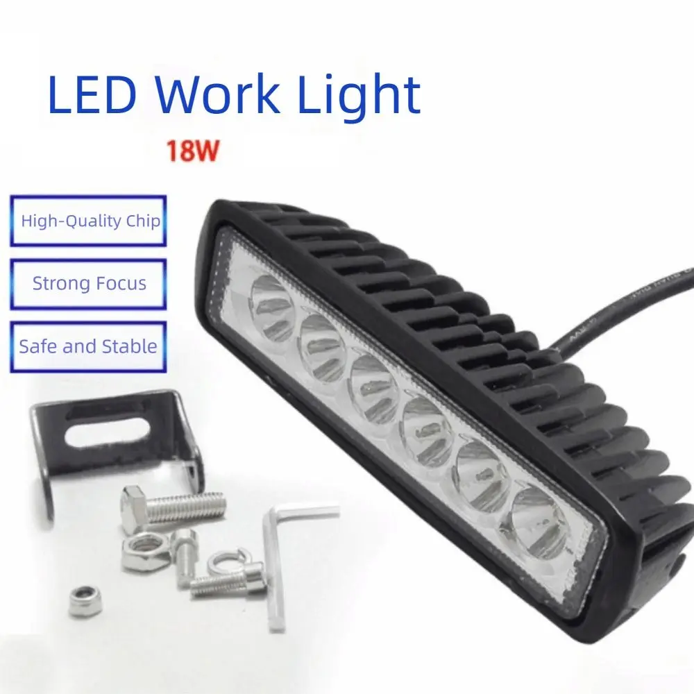 

18 Вт мощные светодиодные дневные ходовые огни 6000K белый алюминиевый сплав прожекторы супер яркие водонепроницаемые IP67 DRL противотуманные фары