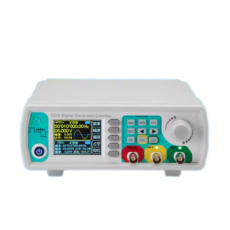 Suitable for SJG-6615 dual-channel fully CNC function arbitrary waveform signal generator, pulse signal source frequency meter