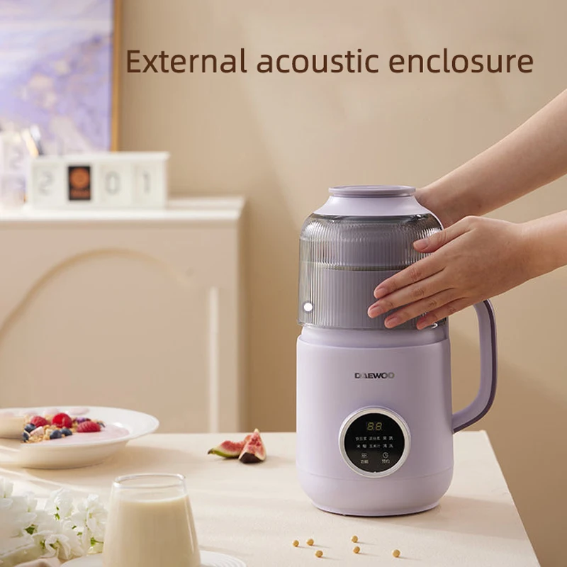 800ml Soy Milk Machine Electric Juicer Portable Blender Mixer Soybean Milk Maker Vegetable Extractor Rice Paste Maker Low Noise