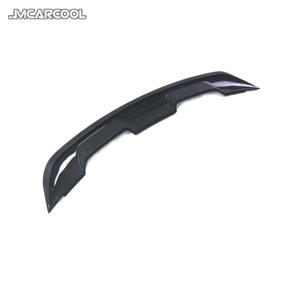 For Ford Mustang Coupe 2015 -2019 Rear Trunk Spoiler Carbon Fiber / FRP GT500 Style Boot Lid Spoiler Wings Car Styling