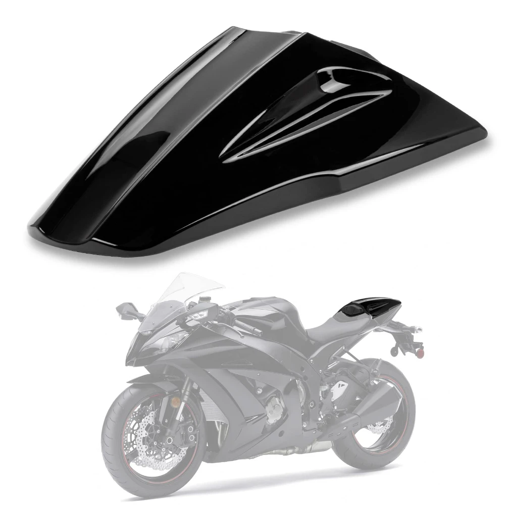 Motorcycle Rear Passenger Seat Cover Cowl Black For Kawasaki Ninja ZX-10R ZX10R 2011 2012 2013 2014 2015