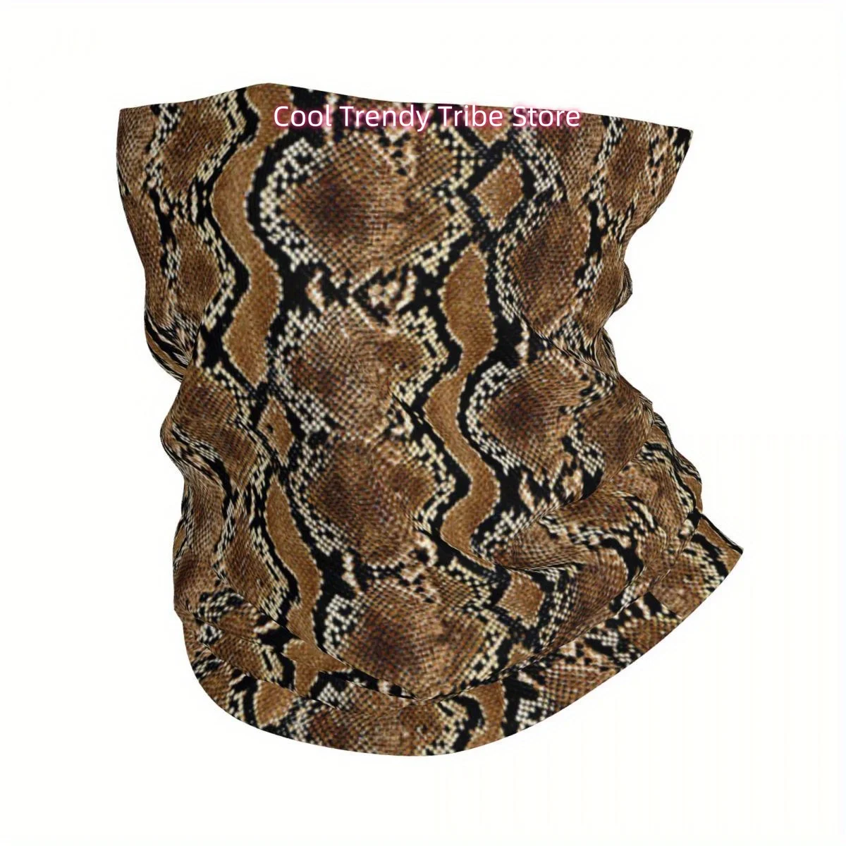 Snake Skin, Reptile Pattern Printed Scarf, Multi-Functional Mask And Neck Scarf, Suitable for Outdoor And Unisex Headscarves, Fa