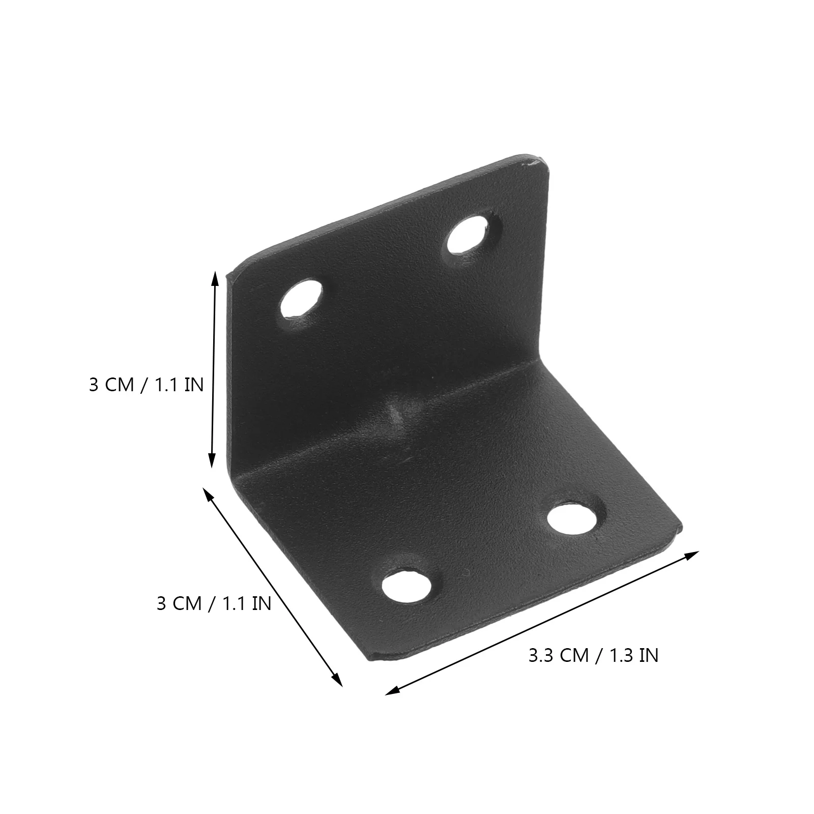 10pcs Stainless Steel Corner Bracket 30X30Mm Heavy Duty Angle Joint Fastener For Shelves Wood Metal L-Shaped Brackets Hardware