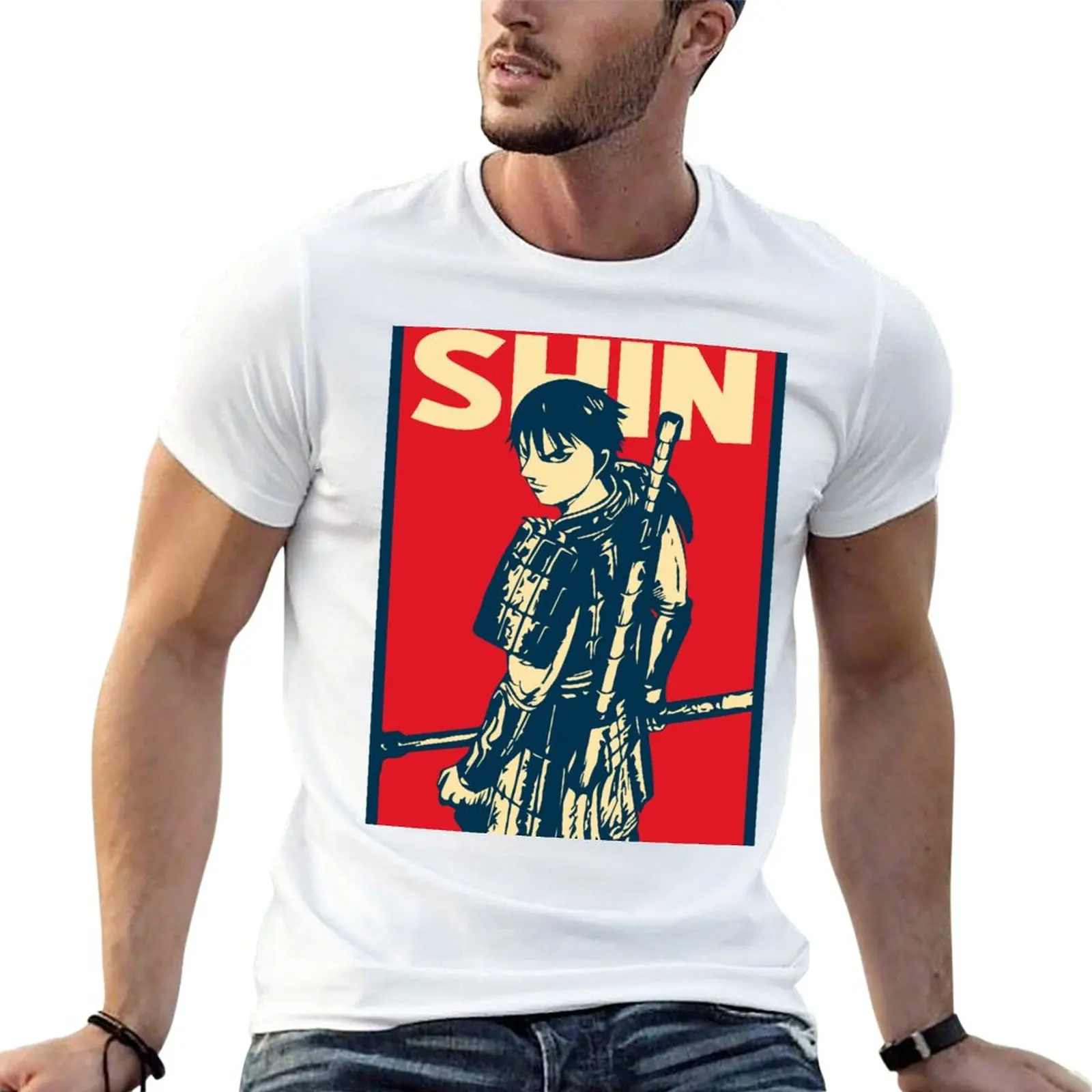 New Shin T-Shirt custom t shirts design your own cute clothes T-shirts for men cotton