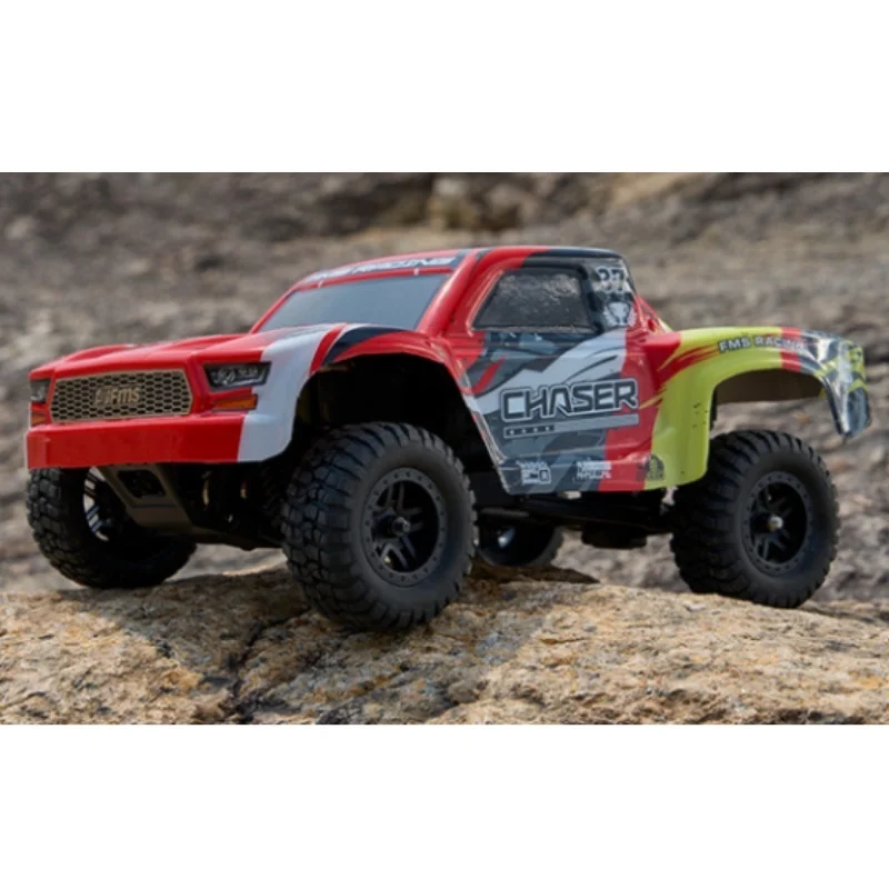 

FMS 1/24 Hunter CHASER Малый масштаб RC Автомобиль с дистанционным управлением 4WD Высокоскоростной короткий грузовик Модель автомобиля