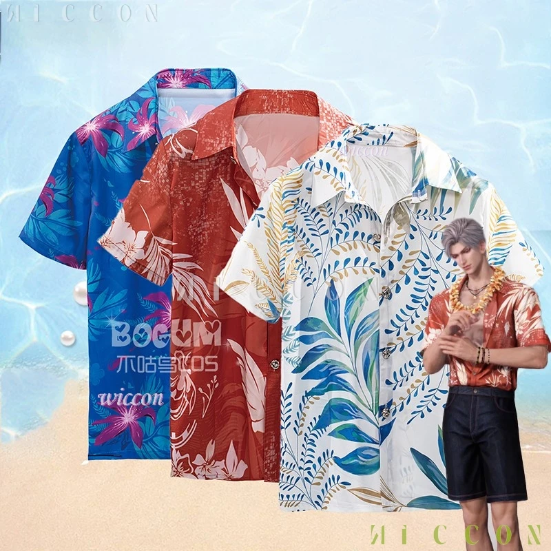 

Halloween Love And Deepspace Zayne Slyus Xaiver Caleb Rafayel Cosplay Suit Outfit Game Beach Shirt Adult Costume Women Outfit