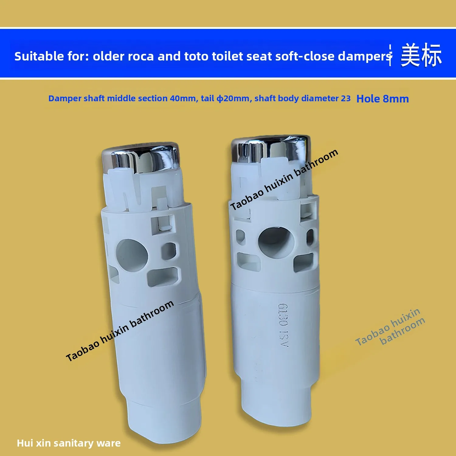 

Oil Core Slow Drop Mechanism Control Shaft Suitable for RC Roca TOT0 Urea Formaldehyde Toilet Cover Buffer Damper Accessories