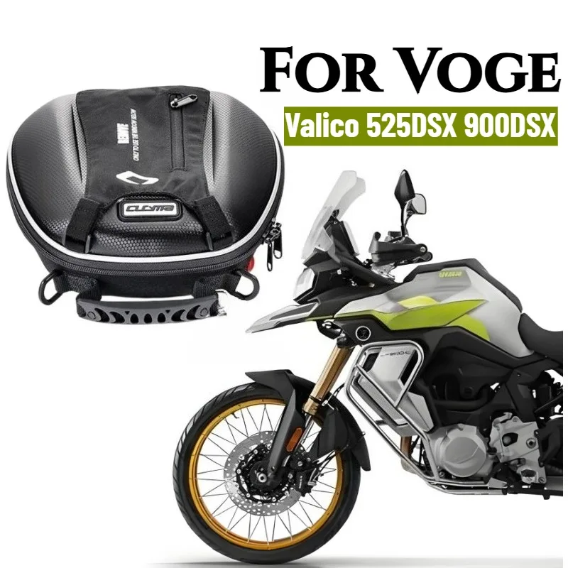 Waterproof Tank Bag Flange For Voge Valico 525DSX 900DSX 525 900 DSX Motorcycle Luggage Top Case Bags Ring Quick Lock Backpack