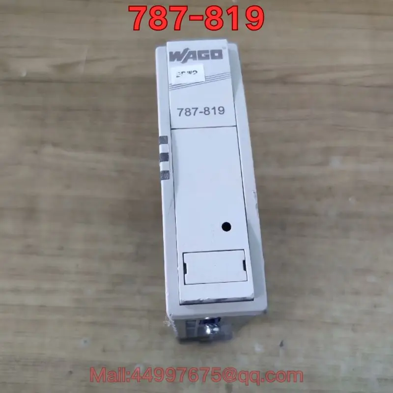 

The function test of the second-hand 787-819 power module is normal.