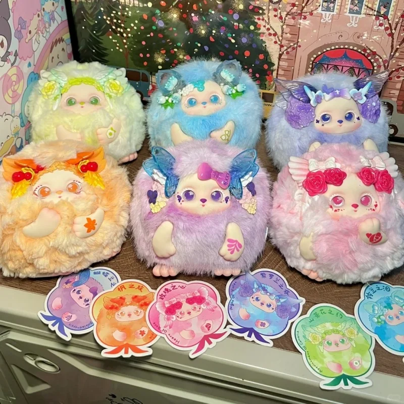 Caja ciega de muñecos de vinilo de la serie Funii Wandering In Wonderiand, caja misteriosa Kawaii, figura de acción de Anime, caja ciega, juguetes de regalo