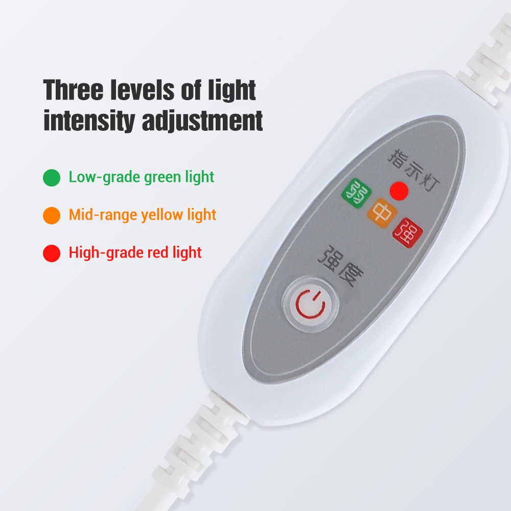 Rhinitis Therapy Device 650nm Sinusitis Laser Physiotherapy Line Nose Care Massage Device 3 Levels Laser Treatment Therapy Line